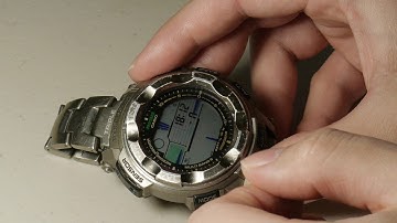 Casio Paw1500 & PRW 2500 Compass Calibration