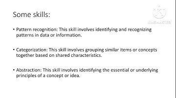 Conceptual Skills Report Video