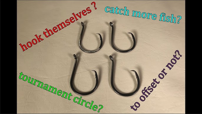 Are These Bad Hooks - Offset Circle Hooks vs. Inline Circle Hooks