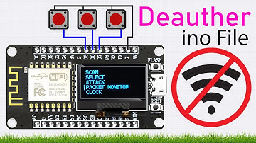 How to Install D.eauther INO File on NodeMCU ESP8266 with .96 Inch OLED Display | Step-by-Step Guide