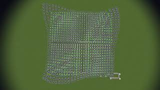 Relaxing Minecraft Piston Wave