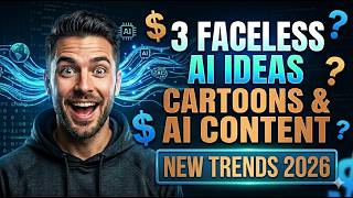 3 Faceless AI Channel Ideas That Will Go Viral in 2026 | Profitable Faceless Ideas