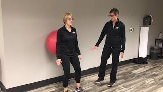 Exercise of the Week – Stability Ball Wall Squat