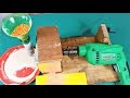How to make a mini flour mill at home  diy