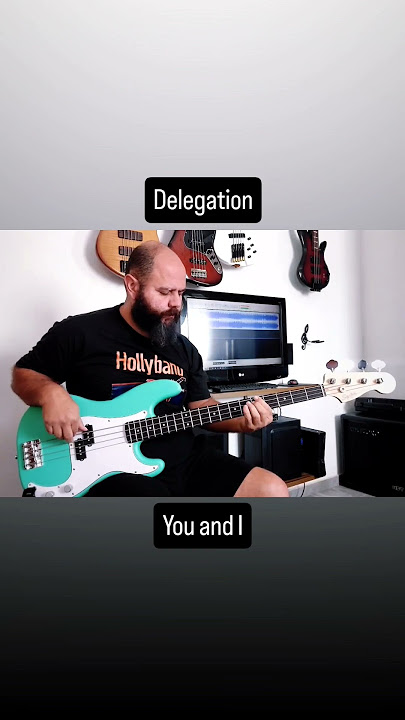 Bass Cover - Delegation - You and I #shorts Squier Debut