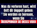 Gottes Botschaft an dich: Erreiche dein Wunder #oracao #Deus #fe #jesus