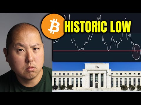 Bitcoin Has Never Been This Low | Fed Minutes Coming