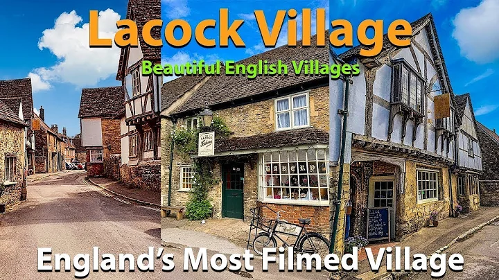 Beautiful English Village - Lacock Village - Most filmed Village in England