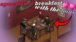 Project Zomboid MULTIPLAYER | breakfast with the boys