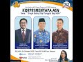 Re-Zoom Webinar-35 KORPRI Menyapa ASN dengan tema “Single Salary (Gaji Tunggal) bagi ASN”