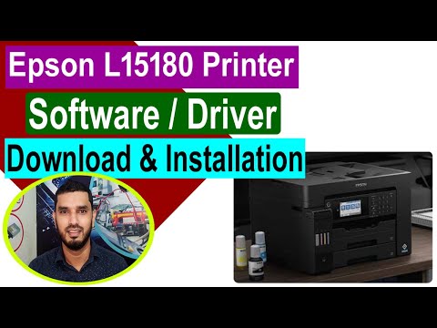 Epson L15180 Printer Software / Driver Download & Installation ll മലയാളം