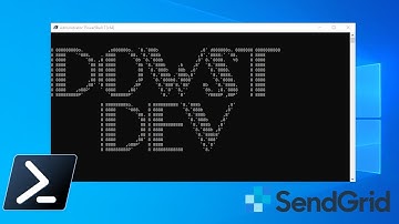 Send Emails with SendGrid and PowerShell