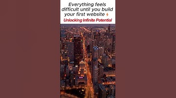 Unlocking Infinite Potential 🚀 | Why Building Your First Website Changes Everything  #shorts #coding