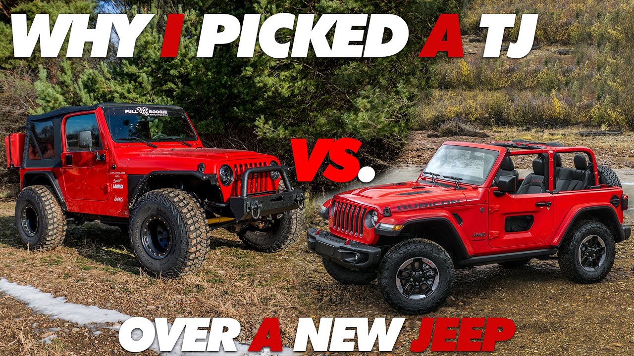 Whats The Difference Between Jeep CJ Vs TJ? (Explained)