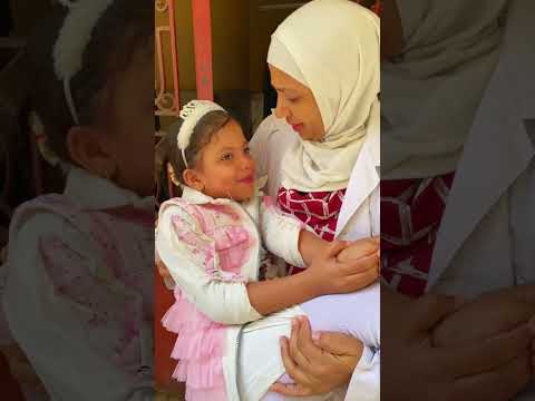 بنتي تعبانة اوي شوفوا الدكتورة قالتلي اي