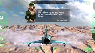 ACE Fighter, Ace Fighter Modern Air Combat, Android Gameplay, Gameplay Walkthrough Part 1 F5 Tiger screenshot 4