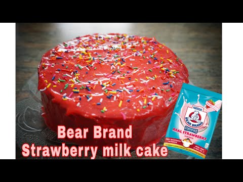 Video: Paano Gumawa Ng Strawberry Cake Nang Walang Baking?