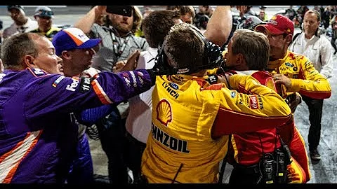 Extended cut: Logano vs. Hamlin from all angles | ...