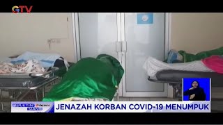 Kematian Bertambah, Jenazah Pasien COVID-19 di Situbondo Berjejer Menunggu Dimakamkan - BIS 07/07