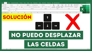 NO puedo MOVERME con las FLECHAS DEL TECLADO en EXCEL (Solución)