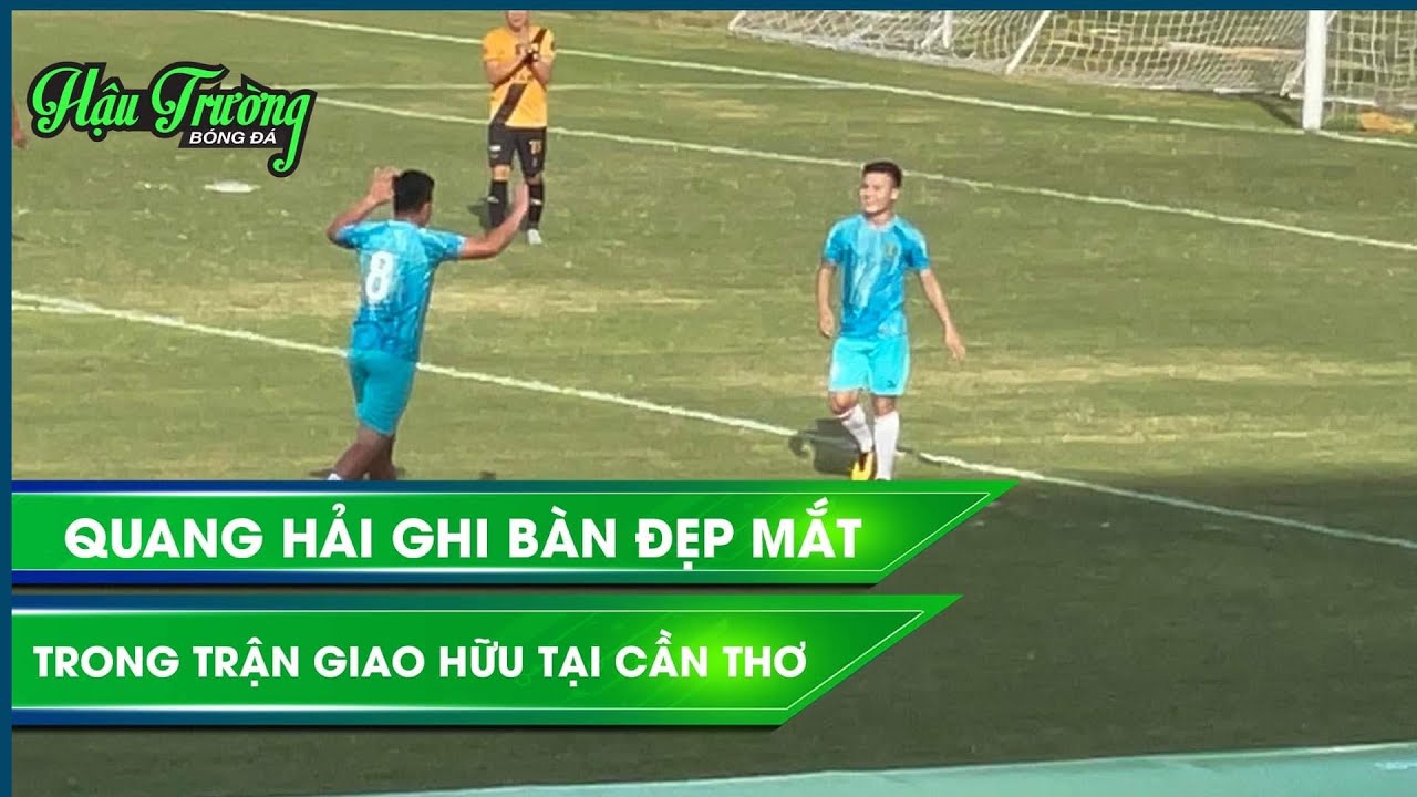 Quang Hải Lập Siêu Phẩm Vô Lê Mãn Nhãn Trong Trận Đấu Từ Thiện Tại Cần Thơ  - Youtube