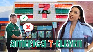 Checking out 7-ELEVEN in America! DID IT SUCK??