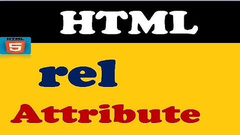 64. rel attribute in HTML | Hindi