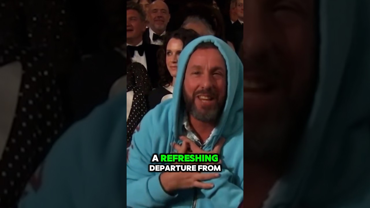 Connor O'Brien hasa lot to say about Adam Sandler's fit for the Oscars 😬#adamsandler #oscars