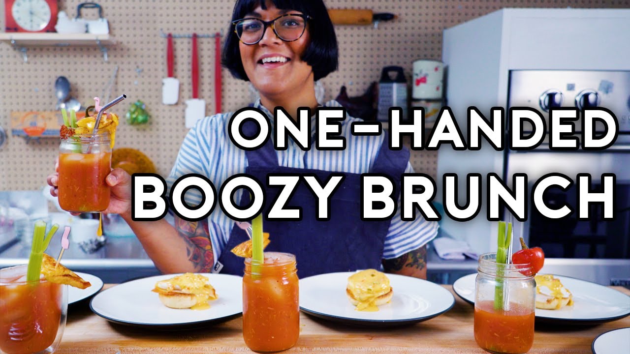 One-Handed Boozy Brunch | Stump Sohla | Babish Culinary Universe