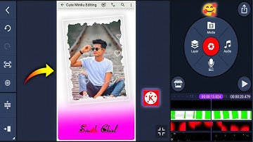 How To Make Photo To Video Editing in Kinemaster || Full Screen Whatsapp Status Video Editing