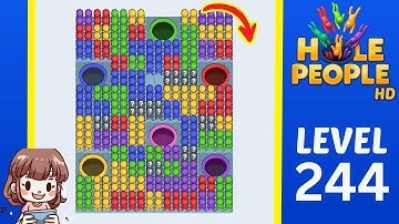 Hole People Level 244 Solution Walkthrough