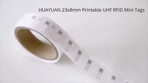 HUAYUAN Near Field UHF RFID Mini Tags with RFID Reader Pad