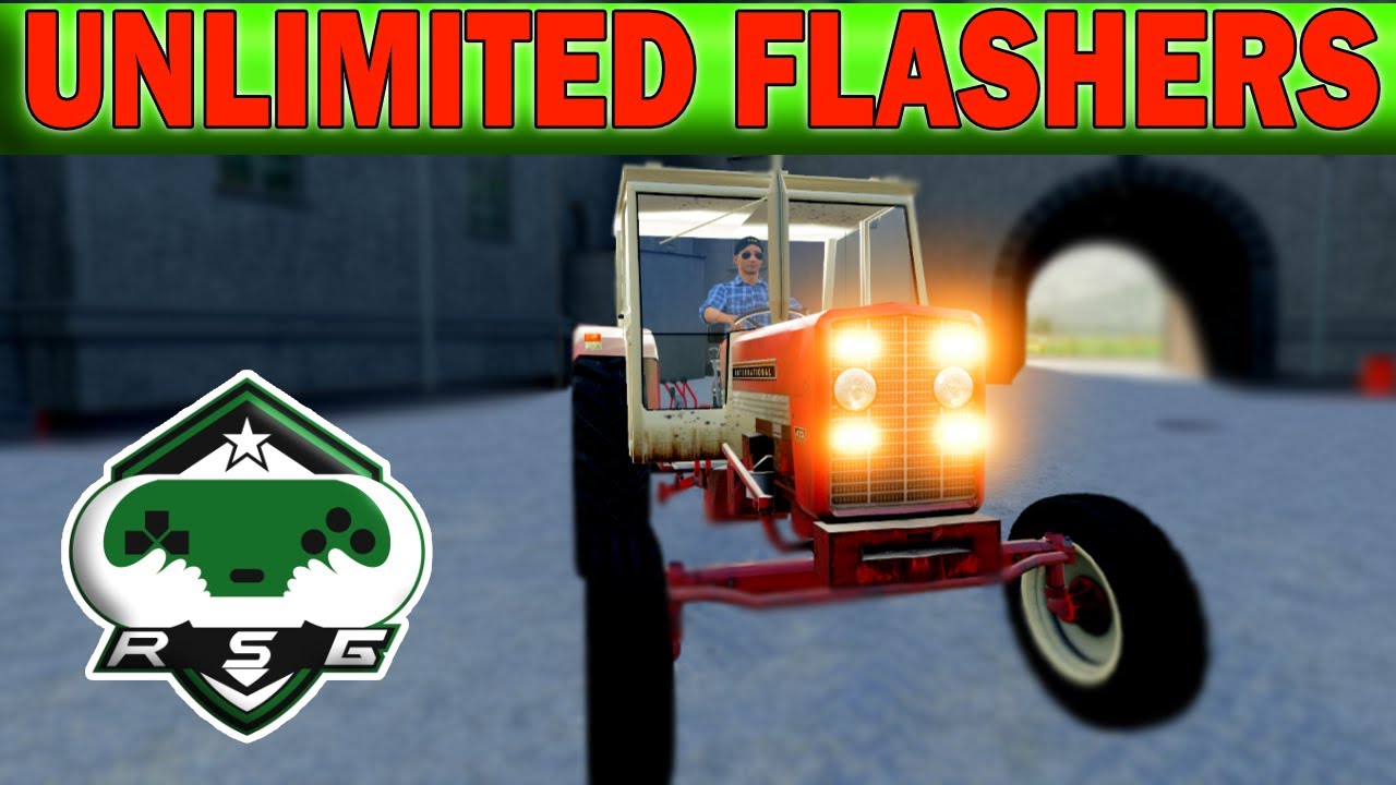 emne regeringstid Jep How to Add Unlimited flashers/strobe lights FS19 - YouTube