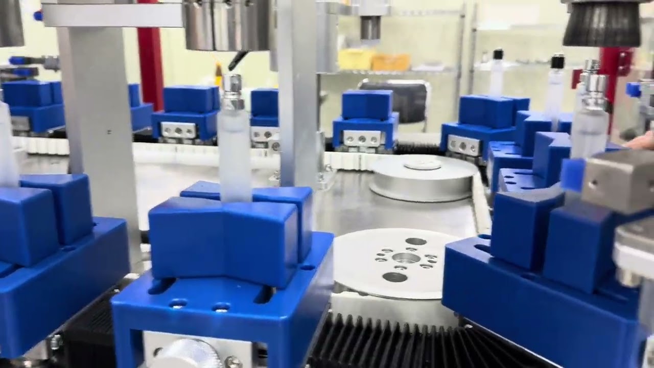 High-Speed Perfume Filling Machine | Up to 80 Bottles/Min | Stable & Precise