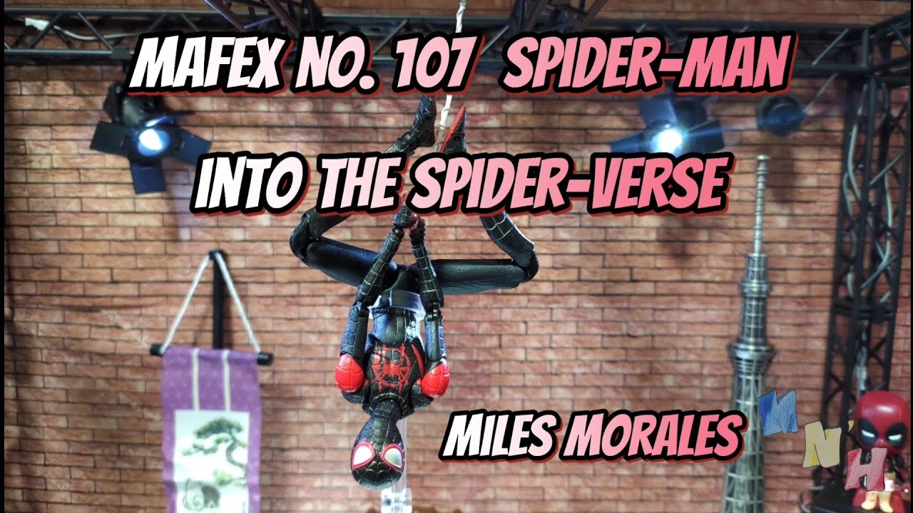 Unboxing: Mafex No. 107 Spider-man Into the Spider-verse Miles Morales