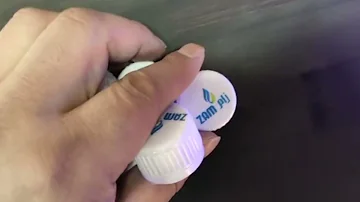 Logo Printing on Bottle Cap by Single Pass Printer