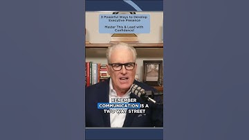 3 Game-Changing Ways to Build Executive Presence – Master These & Lead with Confidence!