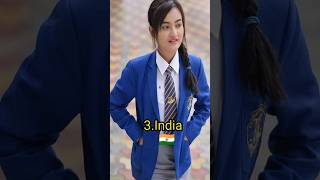 Top 10 most beautiful school uniform of different countries?uniformviralcountry shorts