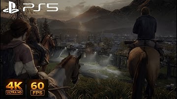 The last of Us Part 1| Joel and Ellie take their final horse ride | Farewell to Tommy | 4K 60 FPS