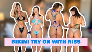 BIKINI TRY ON HAUL WITH ​⁠​⁠@realitywithriss | VLOGMAS DAY 17