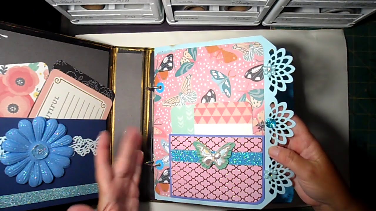 Blue Victoria Junk Journal Album Kit Sept 9 2018 video phone beyonce mp3