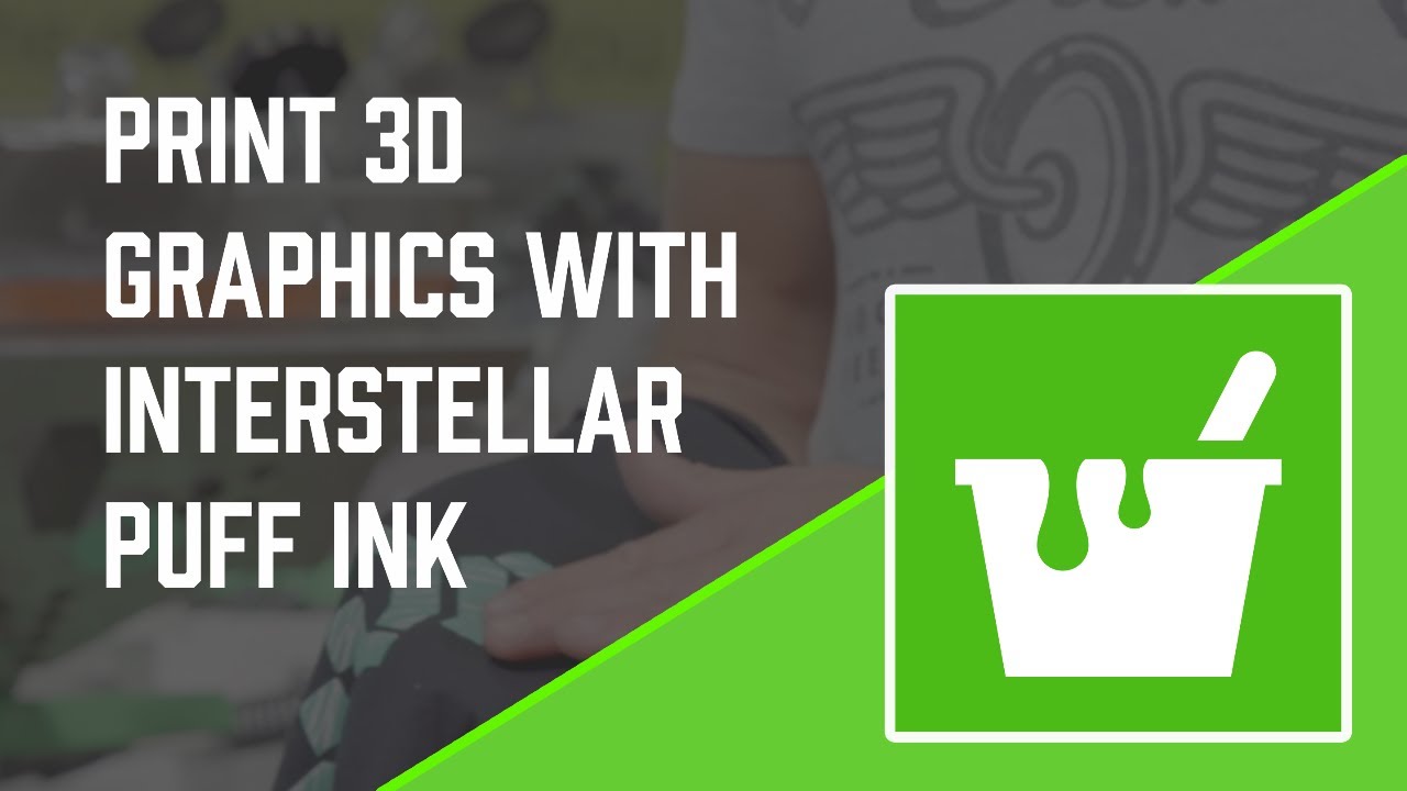 Print Rad 3D Graphics with Interstellar Puff From Green Galaxy