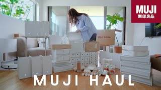 【無印良品】リビング収納を総入れ替え｜収納ケースを大量購入📦