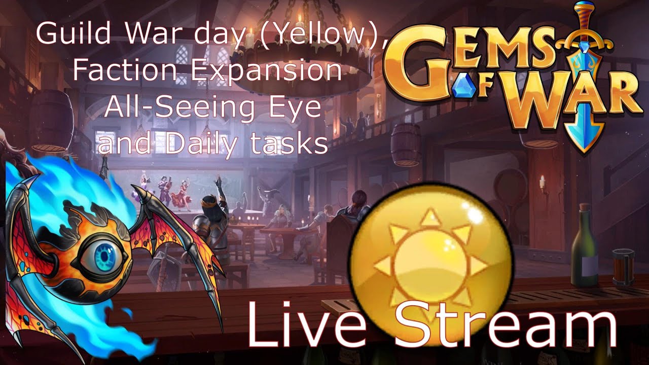 Gems of War Guild War day (Yellow), Faction Expansion AllSeeing Eye