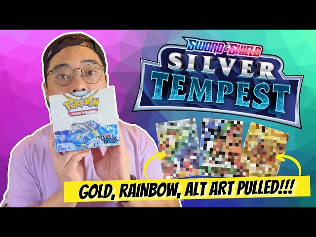 pokemon silver tempest gold cards Sword & Shield Silver Tempest Collectors Mini Portfolio