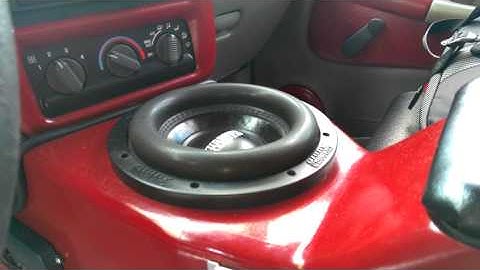 Custom Center Console Sub Box In Regular Cab Truck