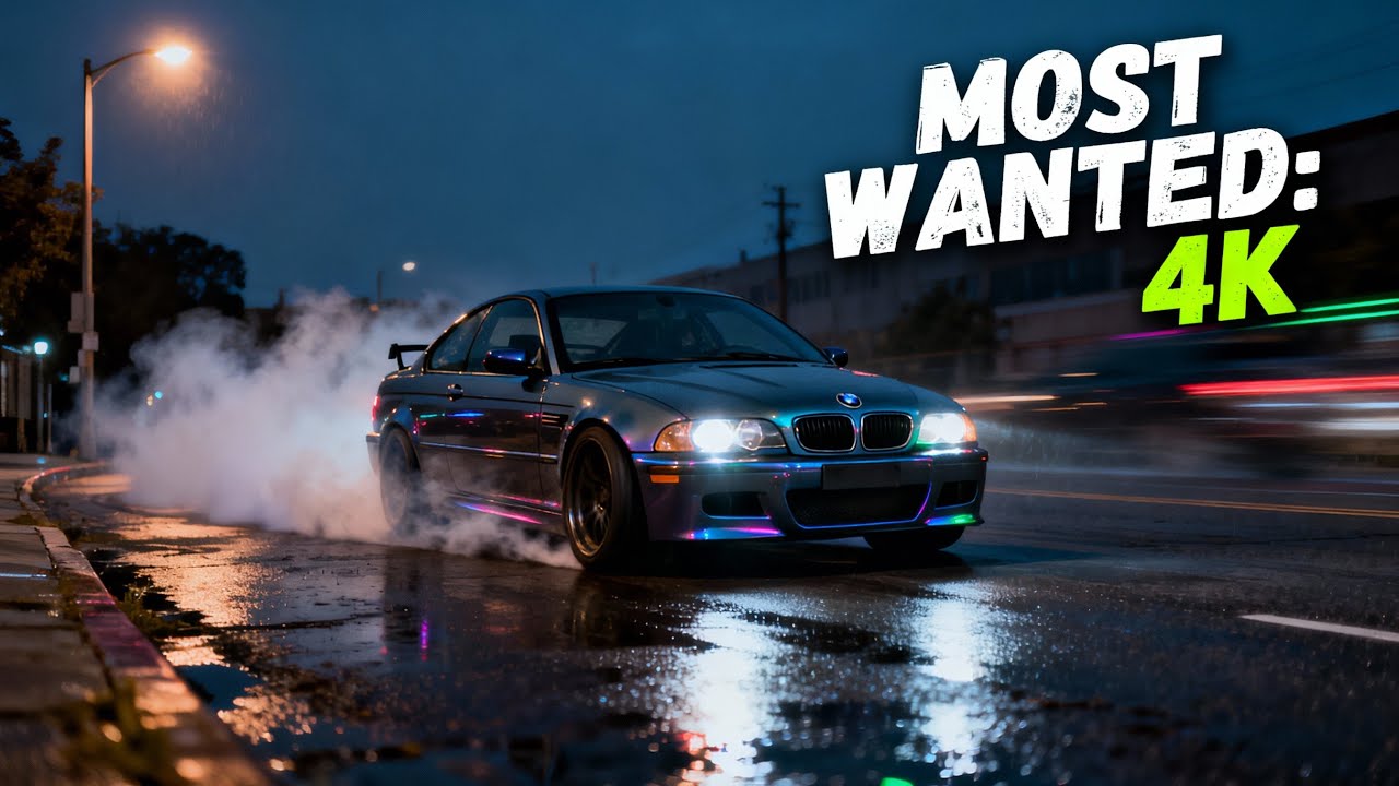 BMW M3 coupe-Need For Speed Most Wanted gameplay 4k-60 FPs ultra graphics OMG 😳 like GTA 