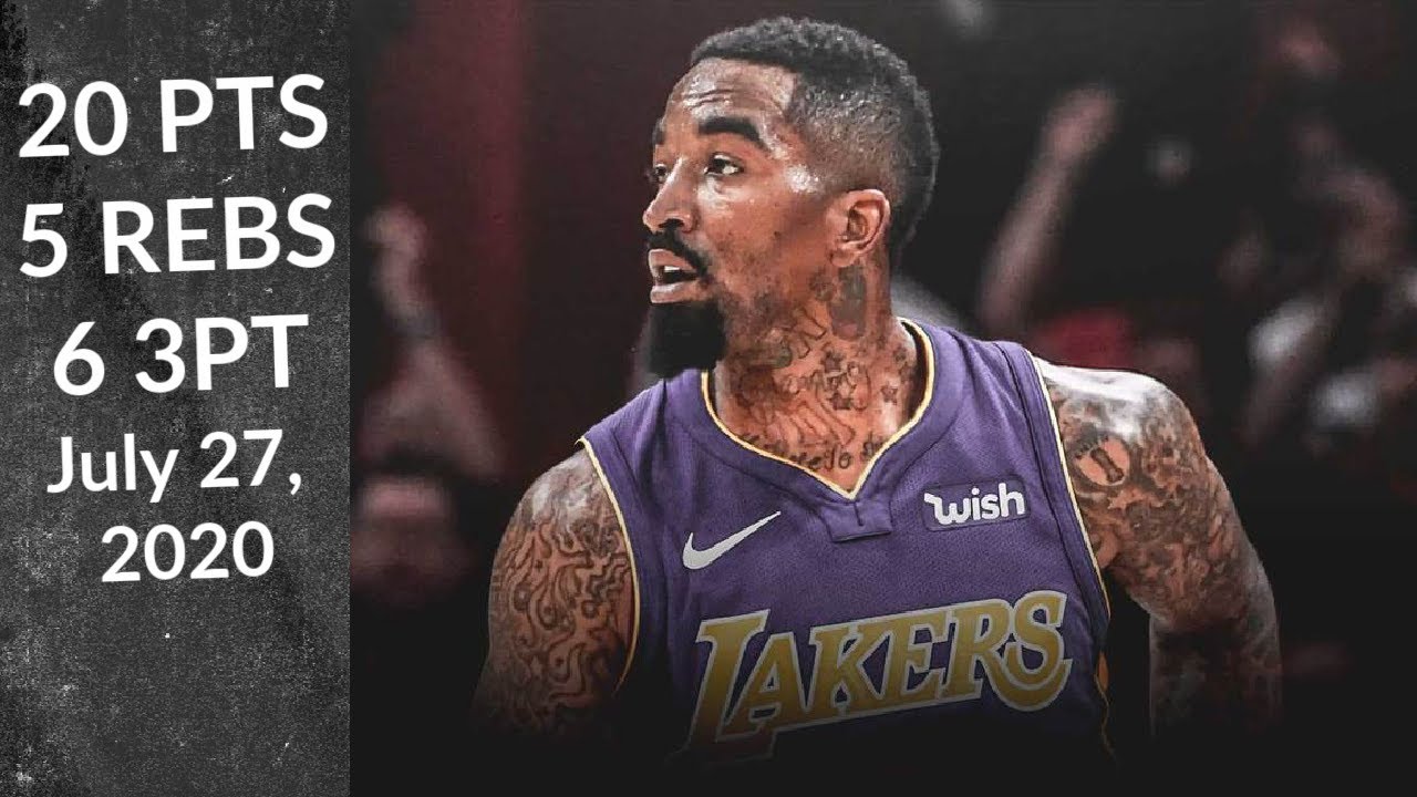 JR Smith 20 PTS 5 REBS | Lakers vs WIzards | Full Highlights 7/27/20
