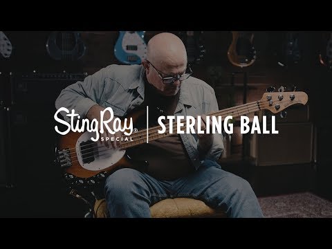 The Ernie Ball Music Man Stingray Special Bass - Sterling Ball Demo + Closer Look