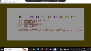 Celebrity Kindercomp - Commodore 64 - Hoxs64 - Test Windows 10 Profile
